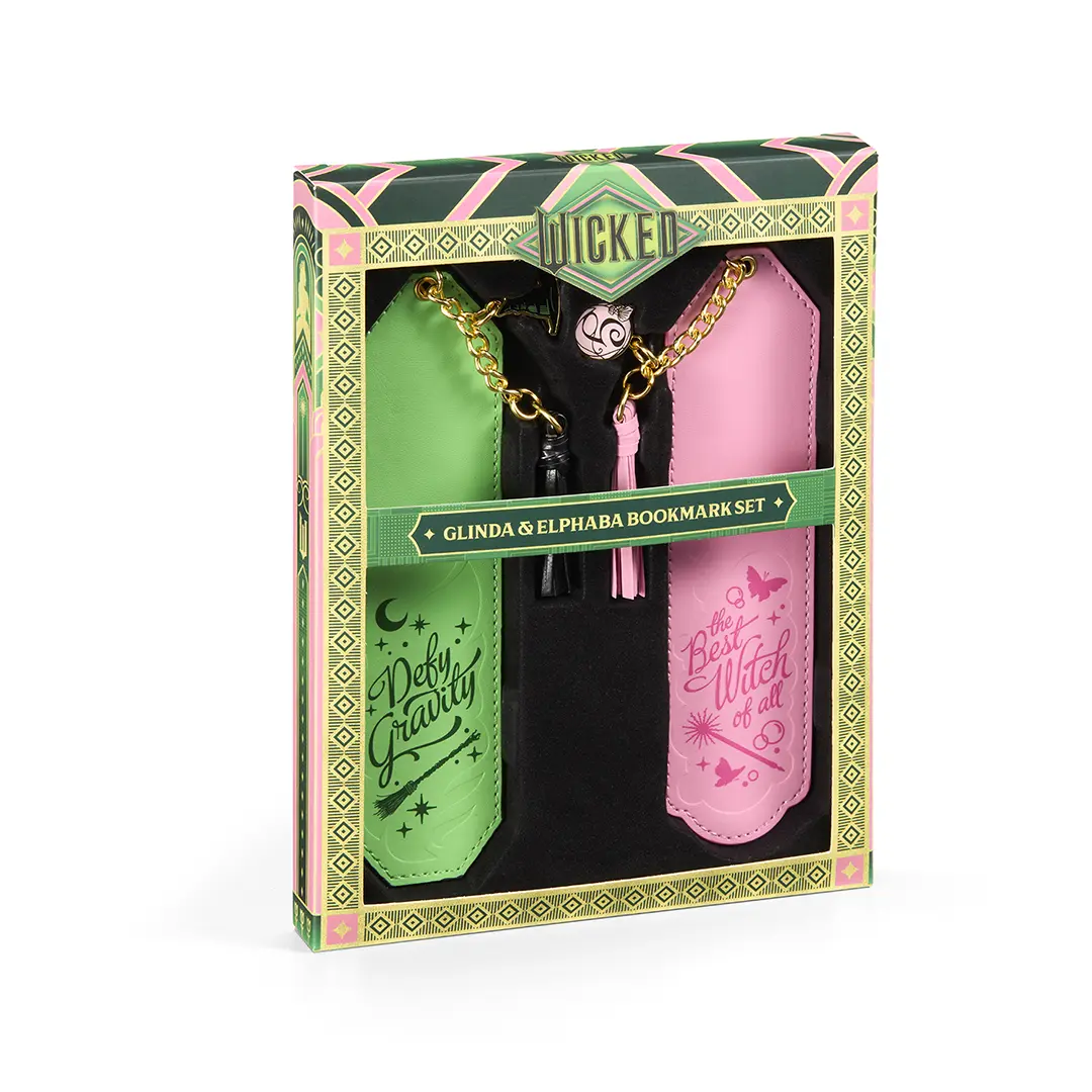 Ensemble 2 marque-pages Glinda & Elphaba - Wicked