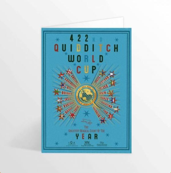 Carte de voeux - Coupe du Monde de Quidditch