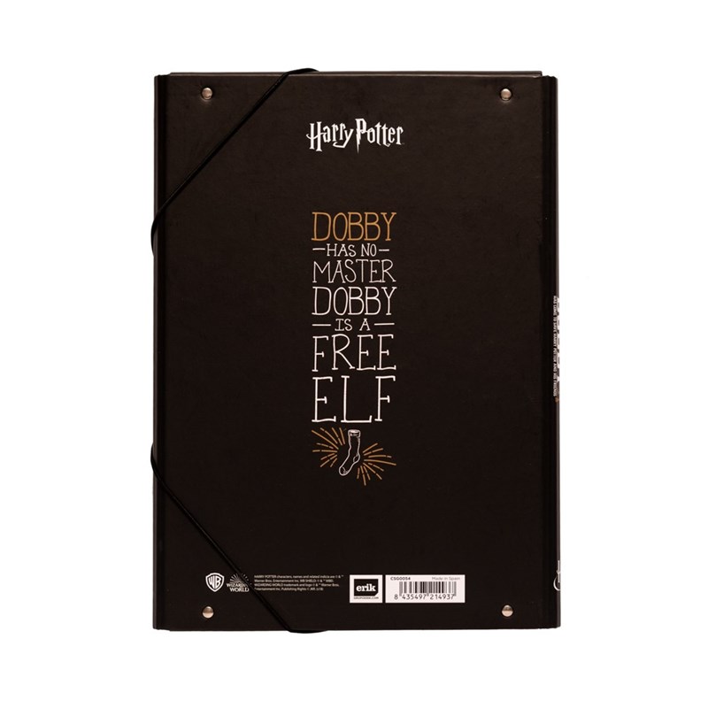 Farde à rabats & élastique Dobby - Harry Potter