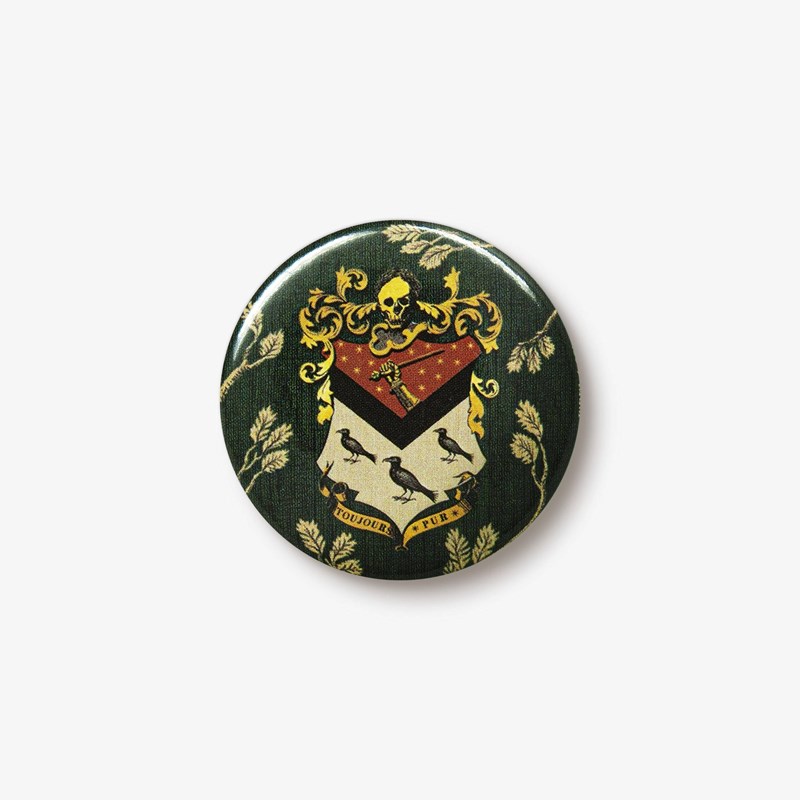 Badge tapisserie famille Black Harry Potter - Blason de la famile