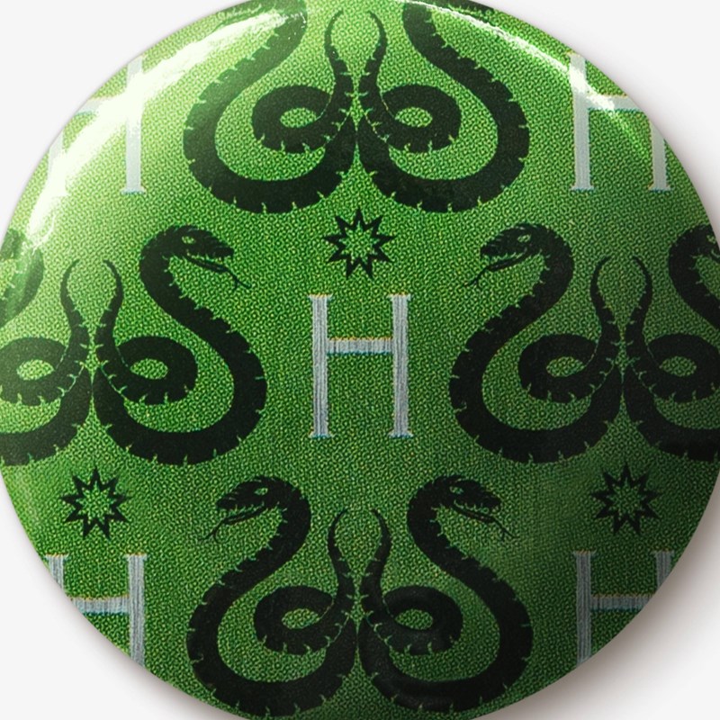Badge motif Serpentard - Les Animaux Fantastiques