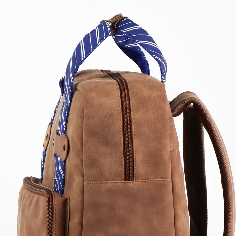SAC A DOS CUIR BRUN CASUAL SERDAIGLE - HARRY POTTER