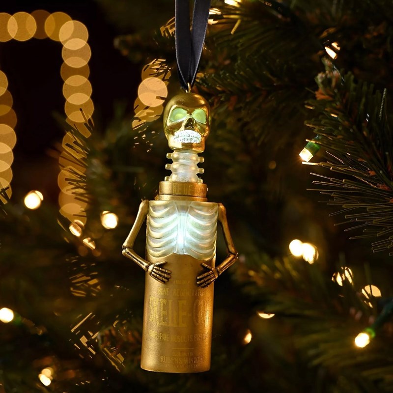 Suspension de sapin dorée lumineuse Poussos - Harry Potter