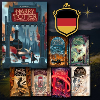 livres-harry-potter-allemand-25-ans-george-caltsoudas-carlsen