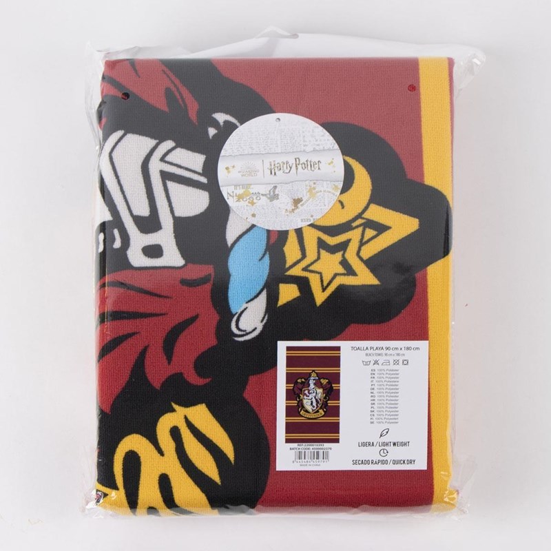 SERVIETTE DE PLAGE GRYFFONDOR - HARRY POTTER