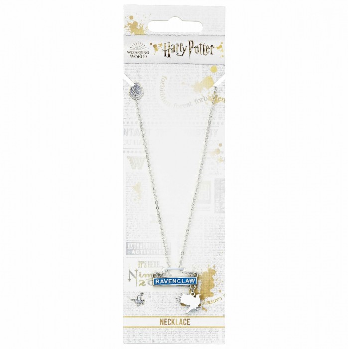 Collier Serdaigle barre & charm - Harry Potter