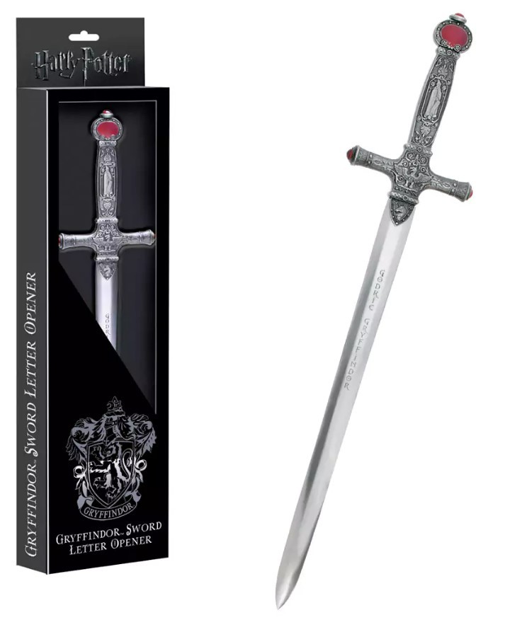 ouvre-lettre epee de godric gryffondor harry potter noble collection