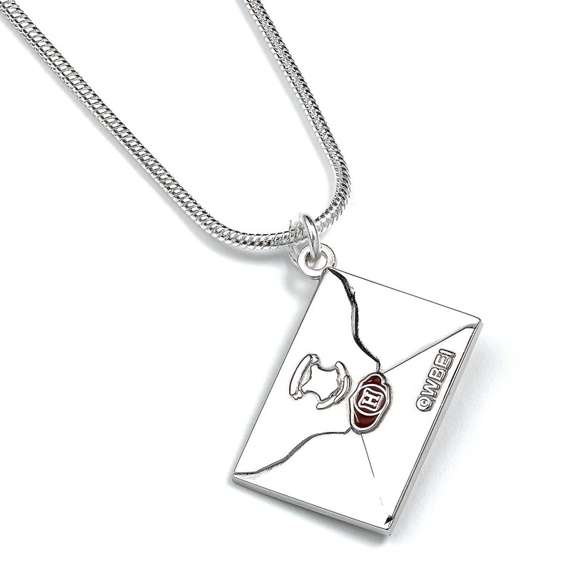 Collier lettre d'admission Poudlard Harry Potter