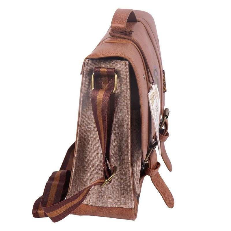 SAC SATCHEL CUIR BRUN VOIE 93/4 CASUAL