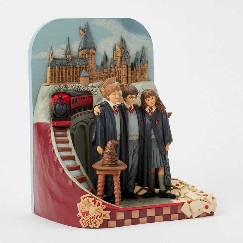 Figurine trio Harry, Ron, Hermione 1er jour par Jim Shore