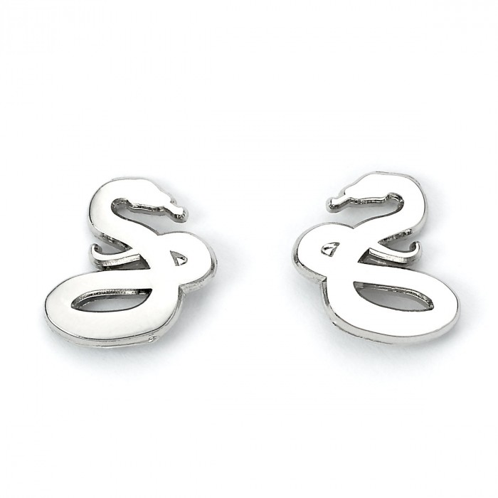 Set de 3 boucles d'oreilles Serpentard- Harry Potter