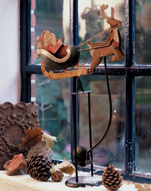 Balancier Père Noël en traineau