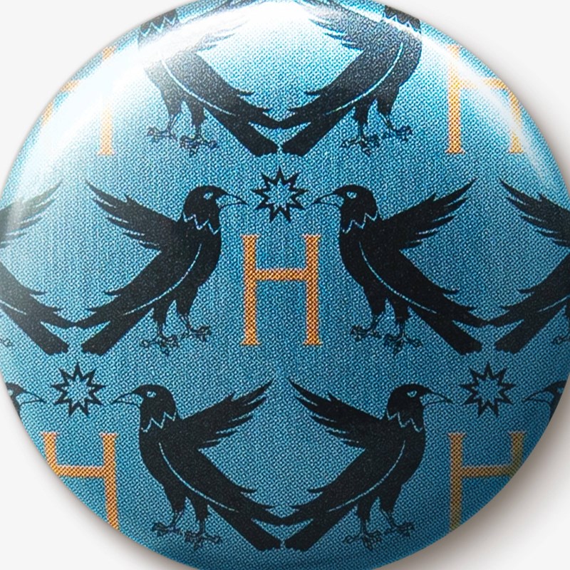 Badge motif Serdaigle - Les Animaux Fantastiques