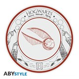 assiette harry potter vif d'or