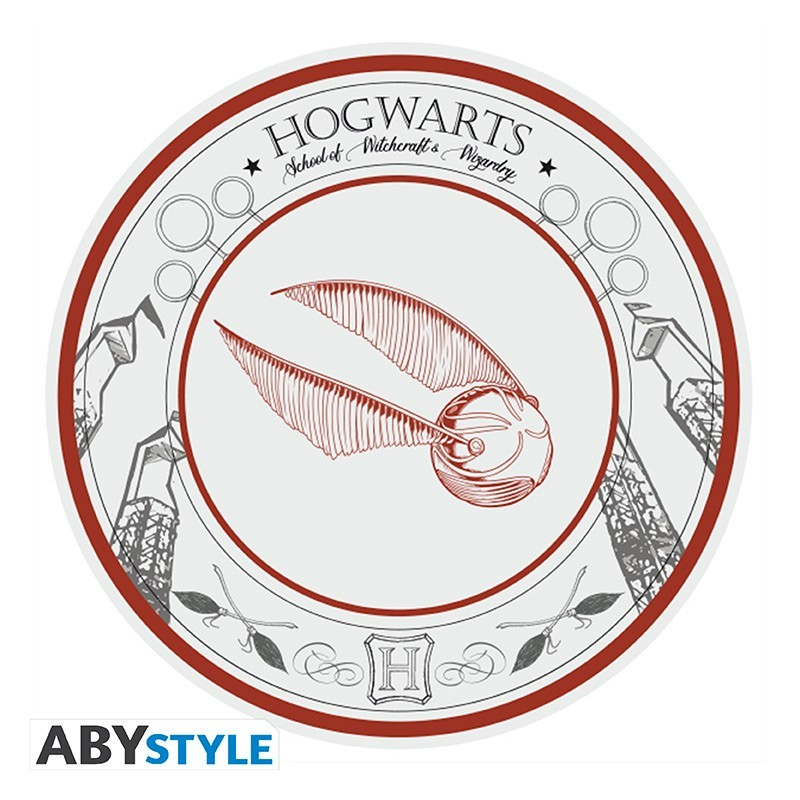 Set 4 assiettes Harry Potter en porcelaine