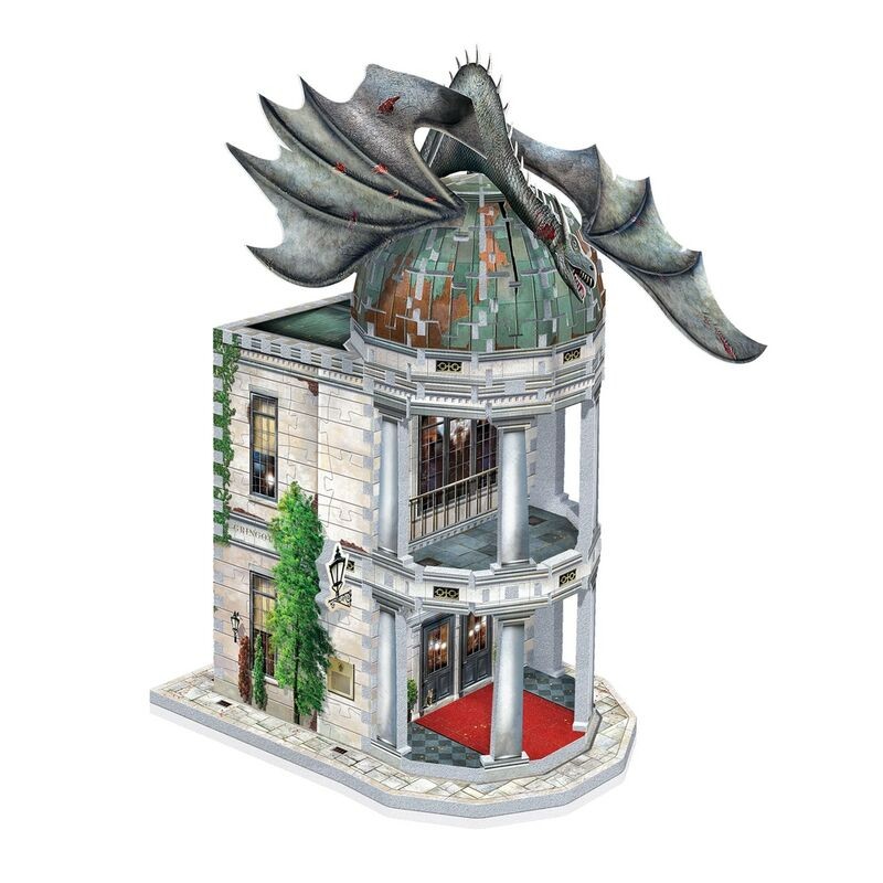 Puzzle 3D Banque Gringotts Dragon - Harry Potter