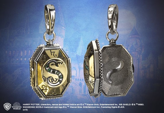 Charm Lumos Médaillon Serpentard