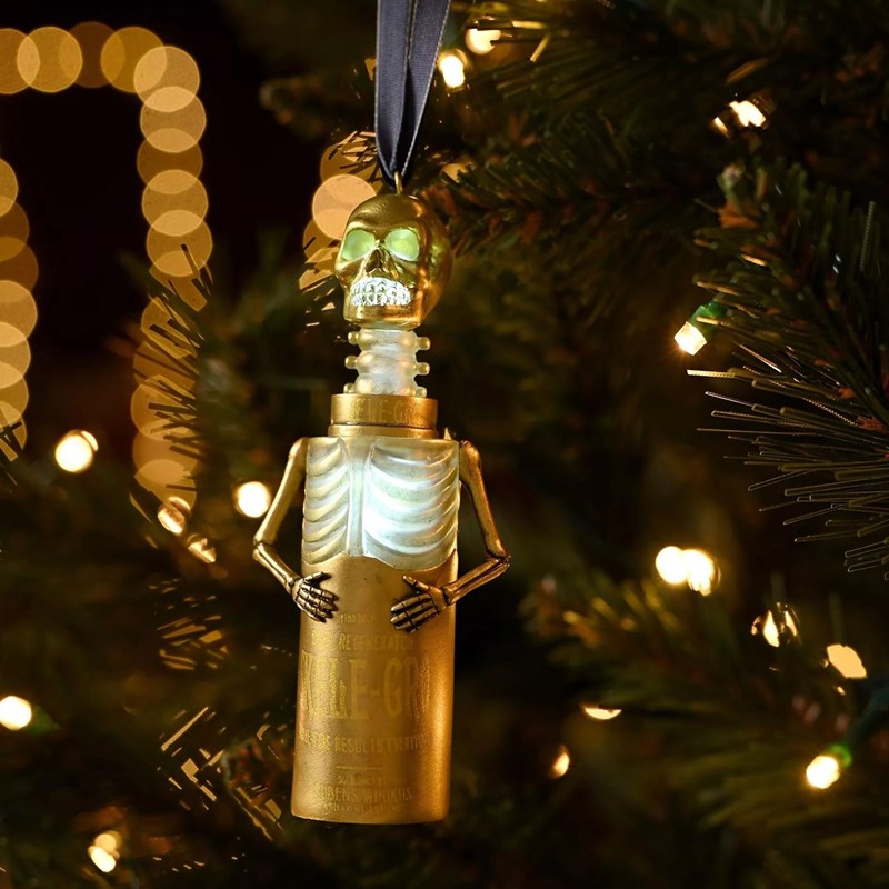 Suspension de sapin dorée lumineuse Poussos - Harry Potter