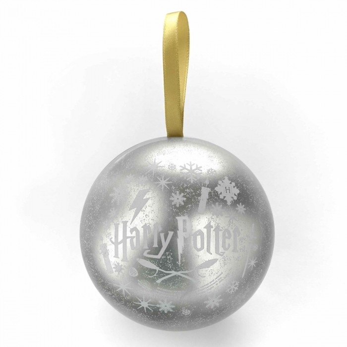 Boule de Noël et collier Poufsouffle - Harry Potter