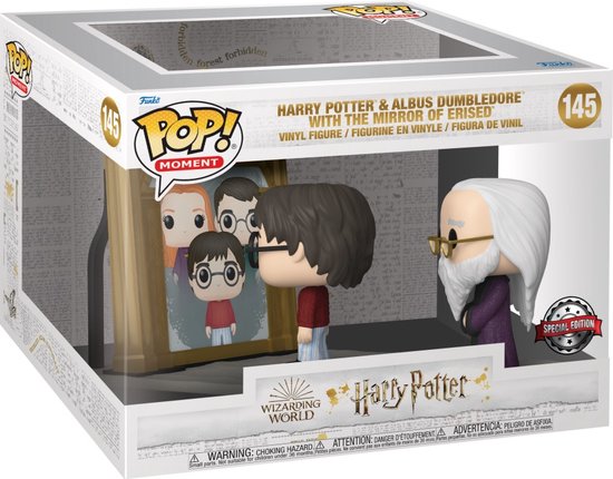 Funko POP! Harry & Dumbledore Miroir du Riséd n°145 - Harry Potter