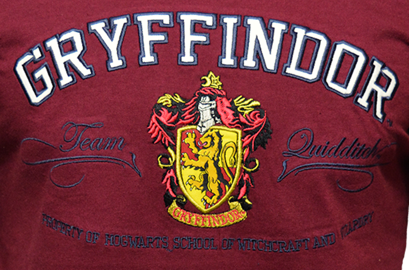 T-shirt brodé Gryffindor (Gryffondor) unisexe