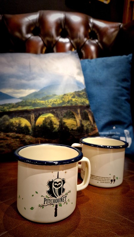 Mug camping émaillé Pitchounet