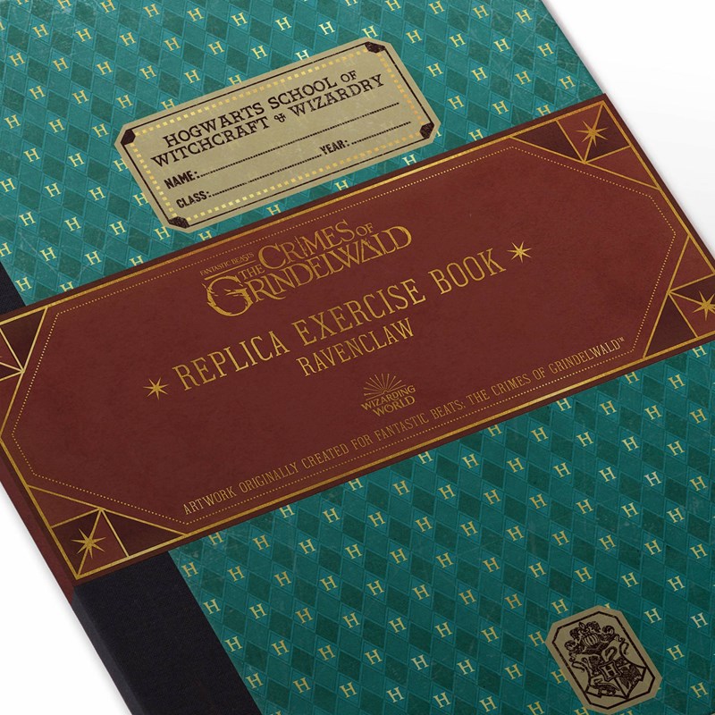 Réplique cahier d'exercices Serdaigle de 1910