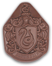 Blasons 4 Maisons de Poudlard en chocolat - Harry Potter