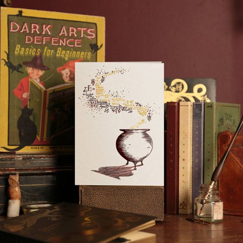 Carte de voeux - Manuel avancé de préparation des Potions