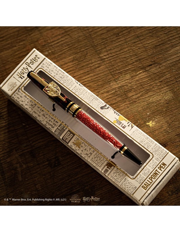 Stylo Gryffondor en verre Arribas - Harry Potter