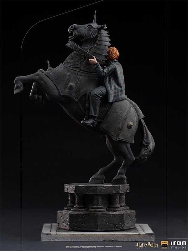 Statuette Deluxe Art Scale 1/10 Ron Weasley at the Wizard Chess