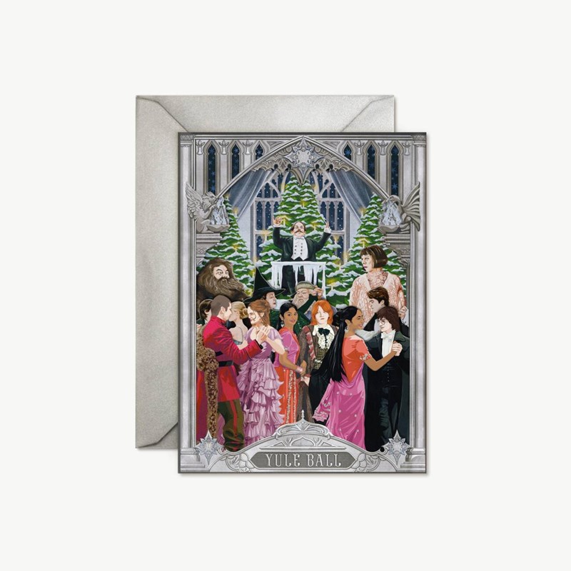Carte de voeux 3D Yule Ball MinaLima - Harry Potter