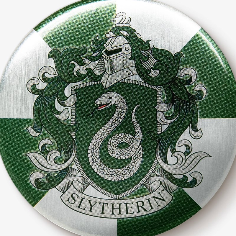Badge Harry Potter MinaLima - Blason Serpentard