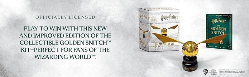 Vif d’or sur socle édition deluxe - Harry Potter