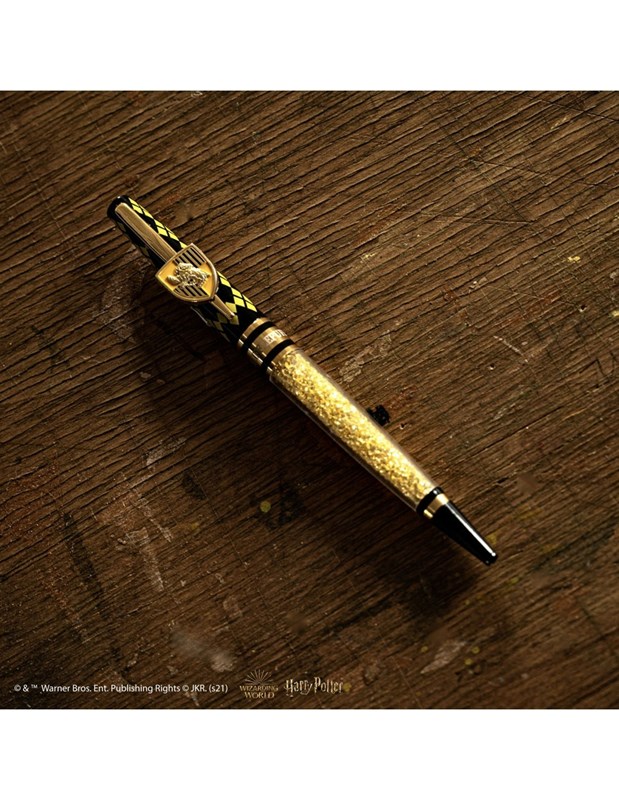 Stylo Poufsouffle en verre Arribas - Harry Potter