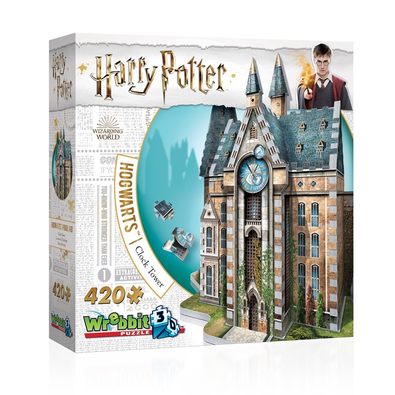 Puzzle 3D Tour de l'Horloge de Poudlard