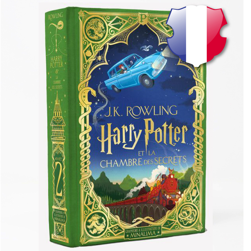Harry Potter et la Chambre des Secrets (FRANCAIS) - Illustré par MinaLima