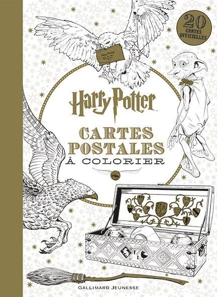 Harry Potter - Cartes postales à colorier