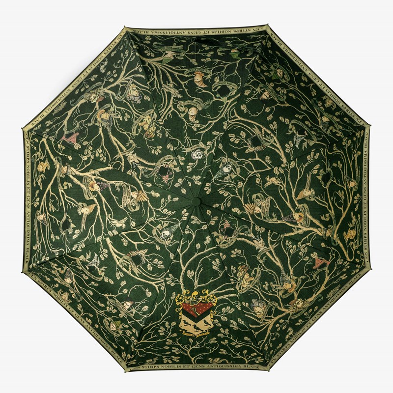 Parapluie tapisserie Black MinaLima - Harry Potter