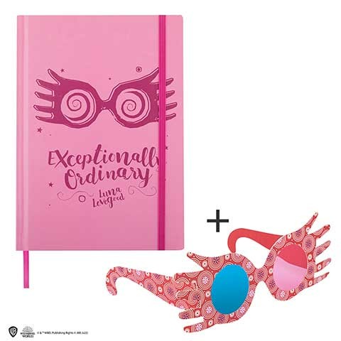 Carnet rigide et marque-page Luna Lovegood - Harry Potter
