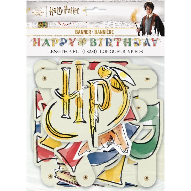 Guirlande déco anniversaire Harry Potter