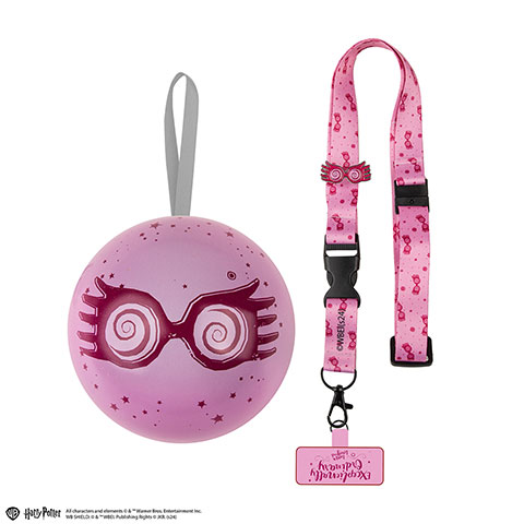 Boule de Noël Luna Lovegood lanière et pin's