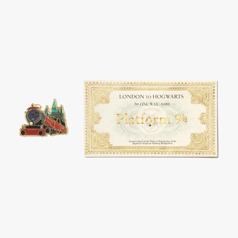 PINS & MARQUE PAGE TICKET POUDLARD EXPRESS MINALIMA
