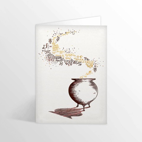 Carte de voeux - Manuel avancé de préparation des Potions