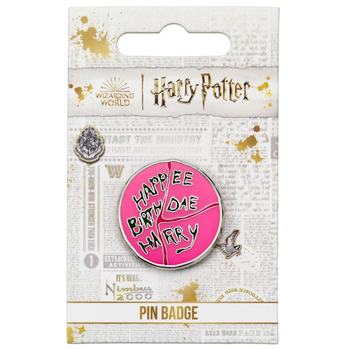 Pin's gâteau Happee Birthdae Harry Potter