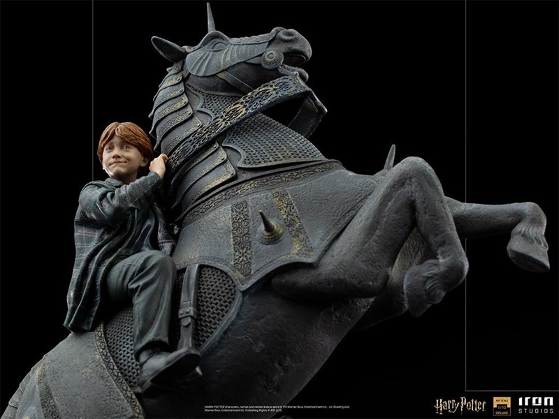Statuette Deluxe Art Scale 1/10 Ron Weasley at the Wizard Chess