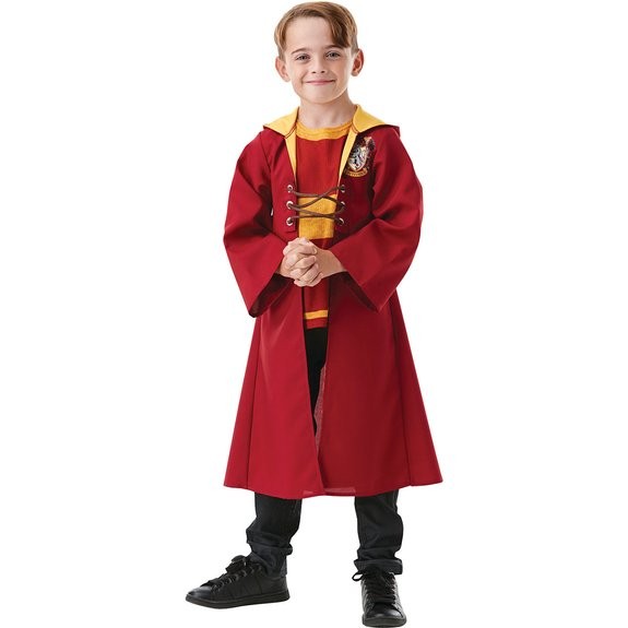 Déguisement cape + top de Quidditch Harry Potter