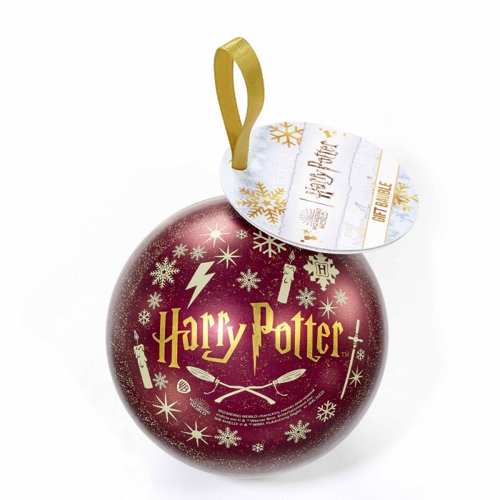 Boule de Noël et collier Voie 9 3/4 - Harry Potter