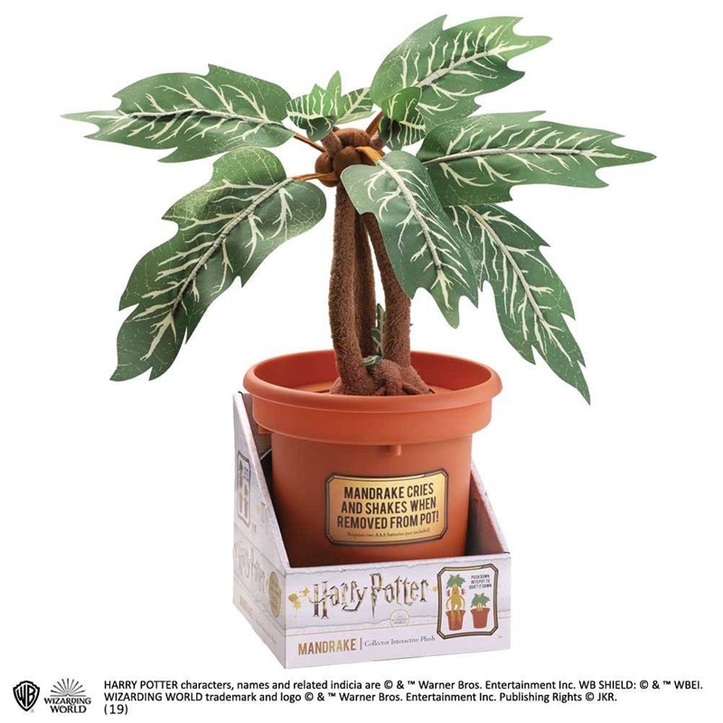 Peluche Mandragore interactive - Harry Potter