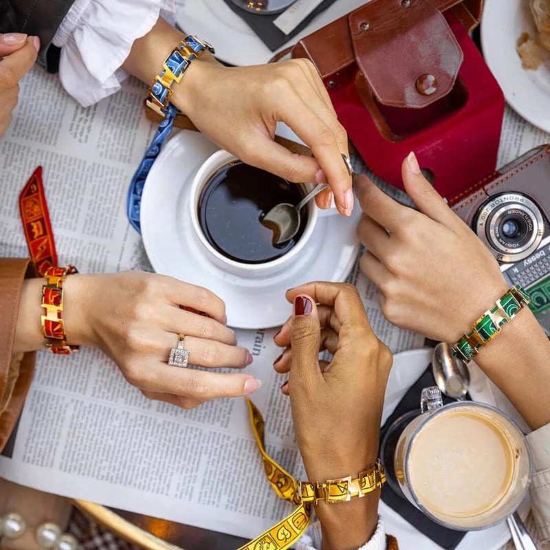 Bracelet doré et Lien, Harry Potter, Gryffondor